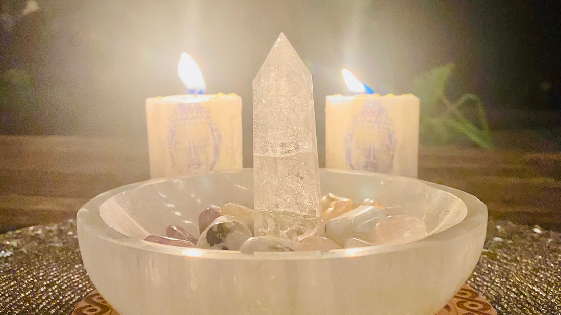 Cleansing and Charging Your Crystals Under the Full Moon