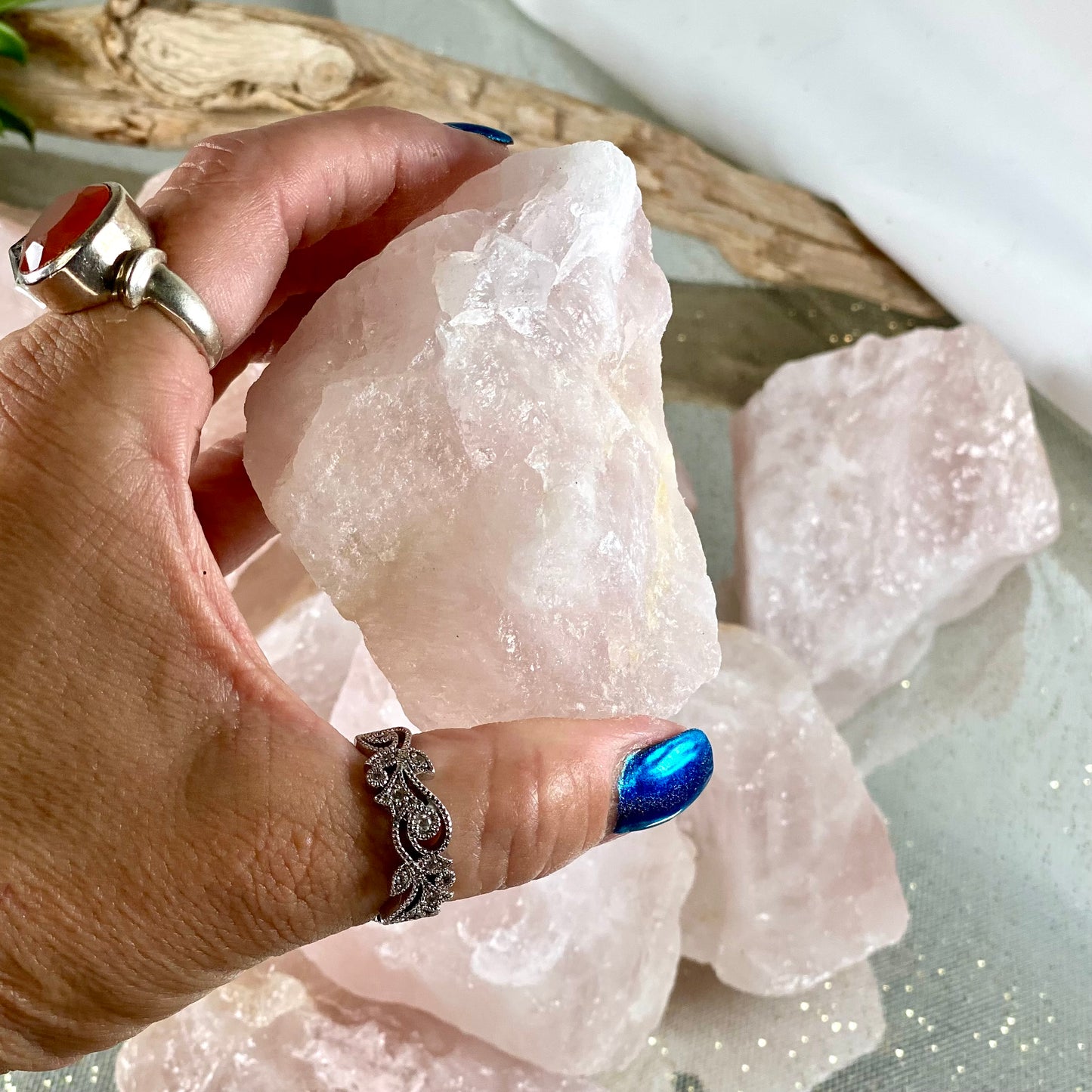 Rose Quartz Raw Chunk - CBTS