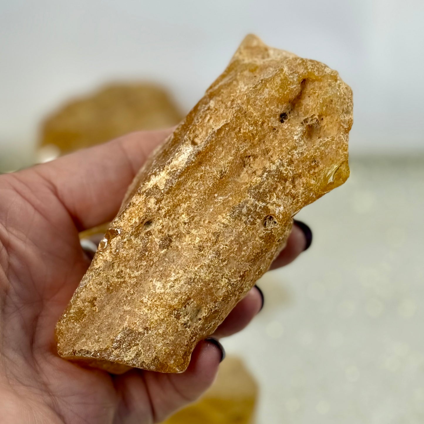 Colombian Gold - RAW Amber Chunks from Colombian Gold Mines