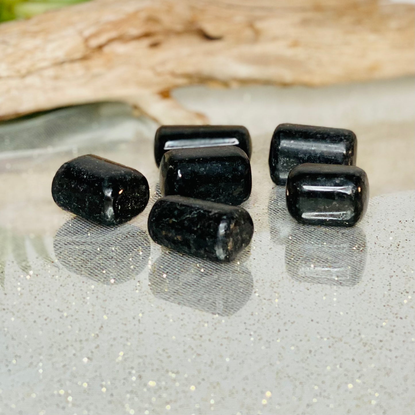 Nuummite Tumbled Stone: Ancient Wisdom and Inner Strength