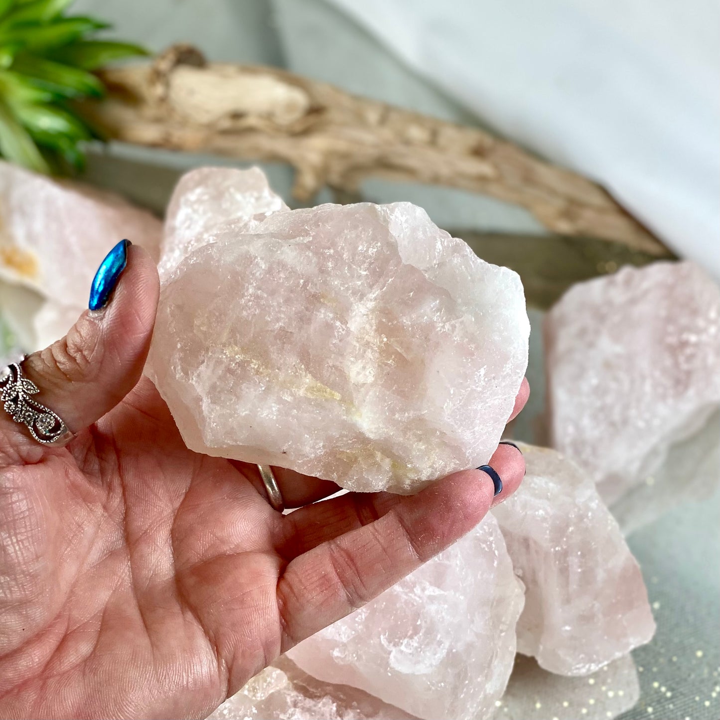 Rose Quartz Raw Chunk - CBTS