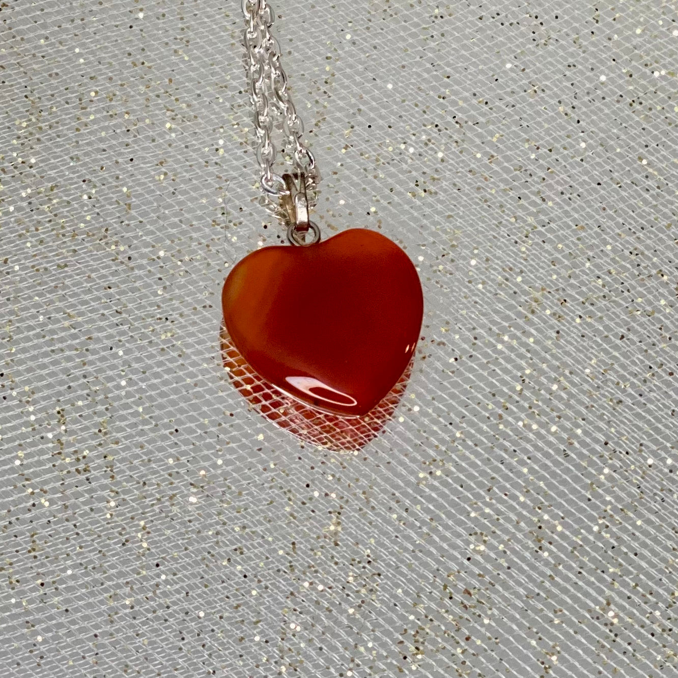 Crystal Heart Harmony Necklace - Crafted for positivity, Adorned for Beauty!