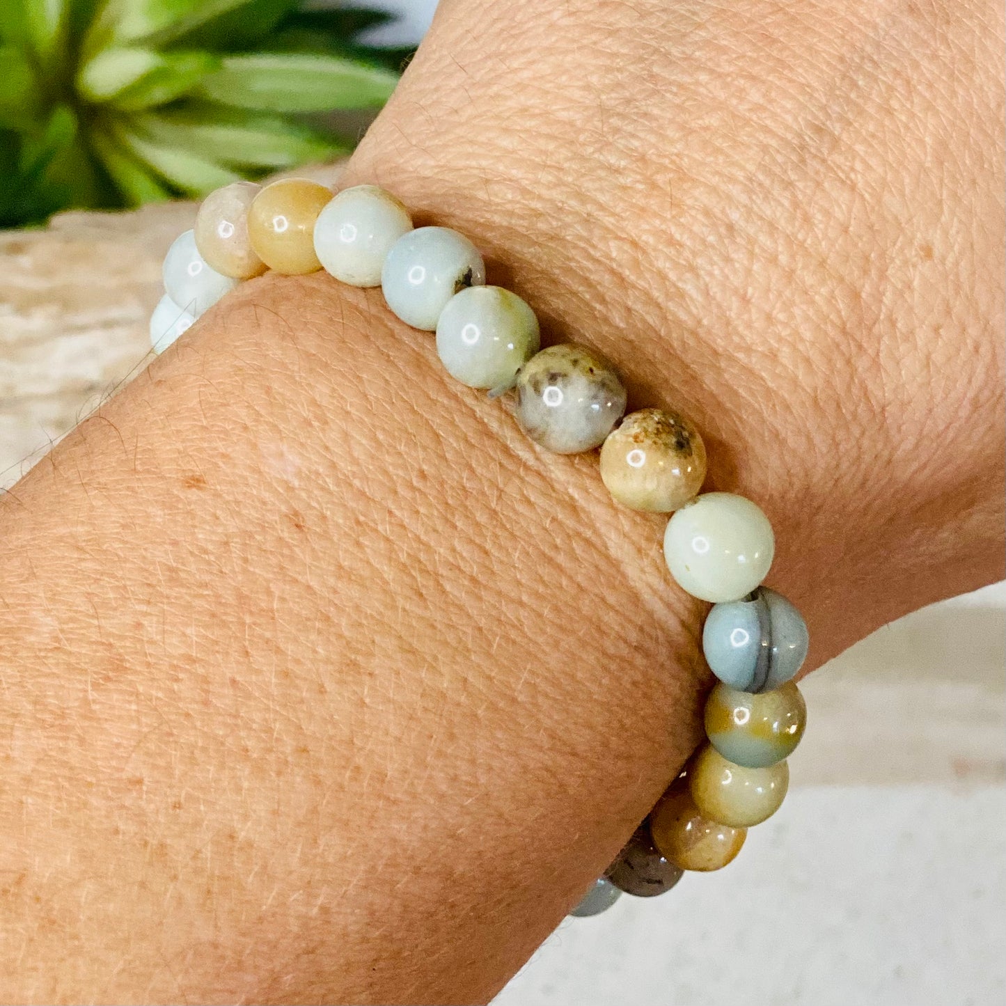 Mixed Amazonite Bracelet - Harmony and Balance in Every Bead