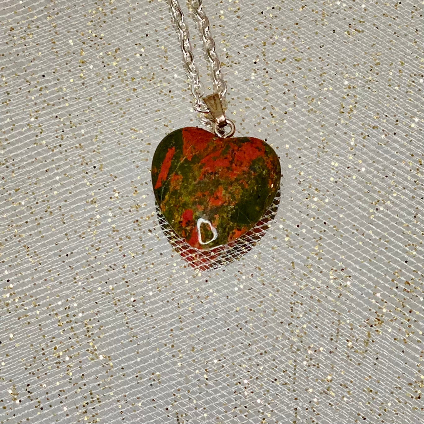Crystal Heart Harmony Necklace - Crafted for positivity, Adorned for Beauty!