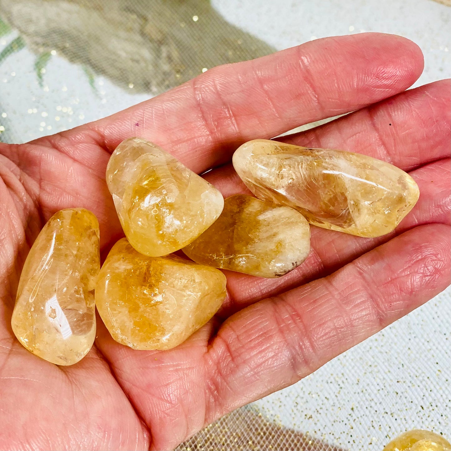 Citrine Tumbled Healing Crystals