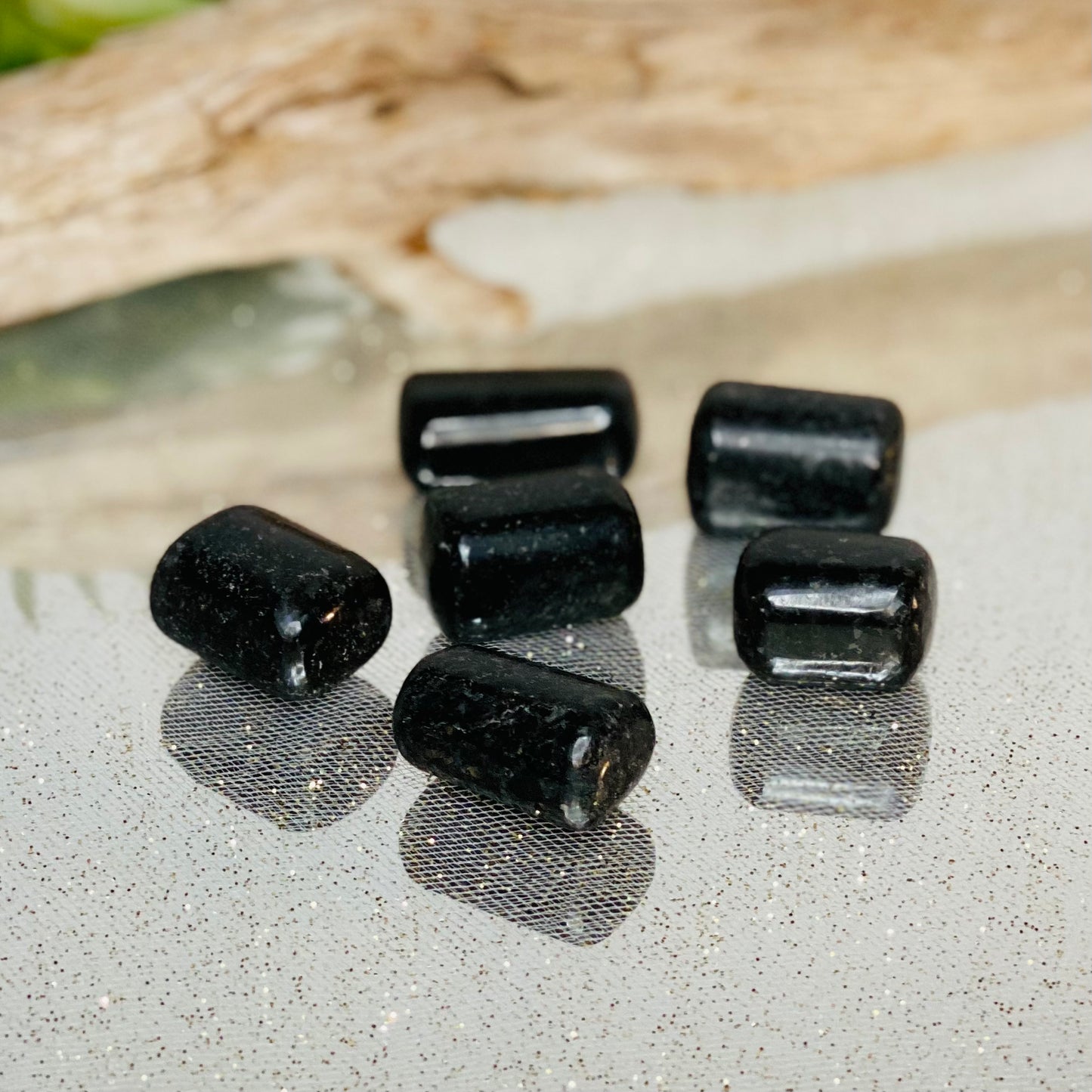 Nuummite Tumbled Stone: Ancient Wisdom and Inner Strength