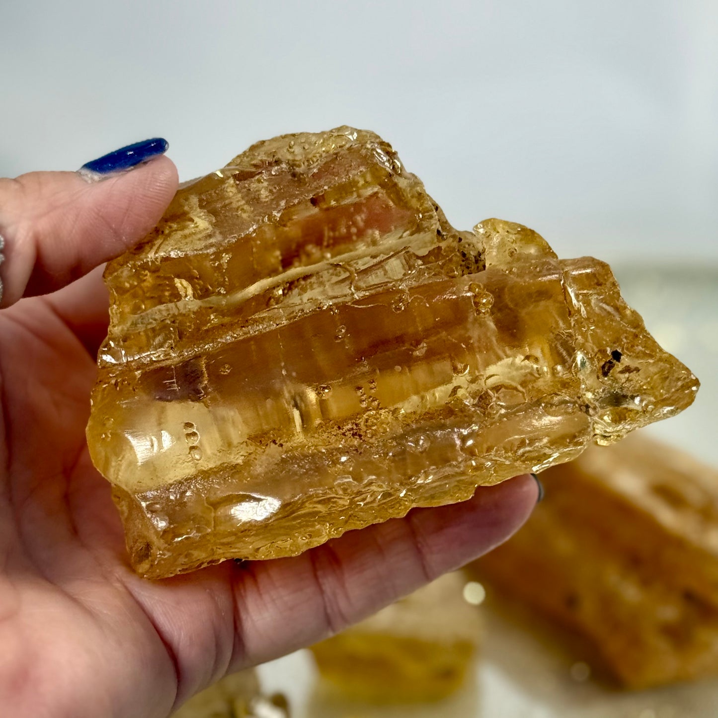 Colombian Gold - RAW Amber Chunks from Colombian Gold Mines
