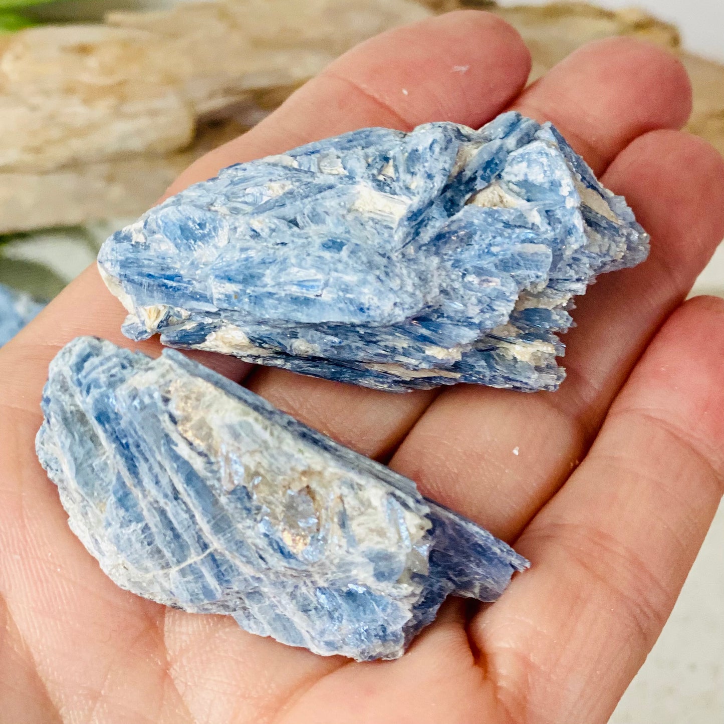 Raw Blue Kyanite for Communication & Self-Expression: The Stone of Alignment