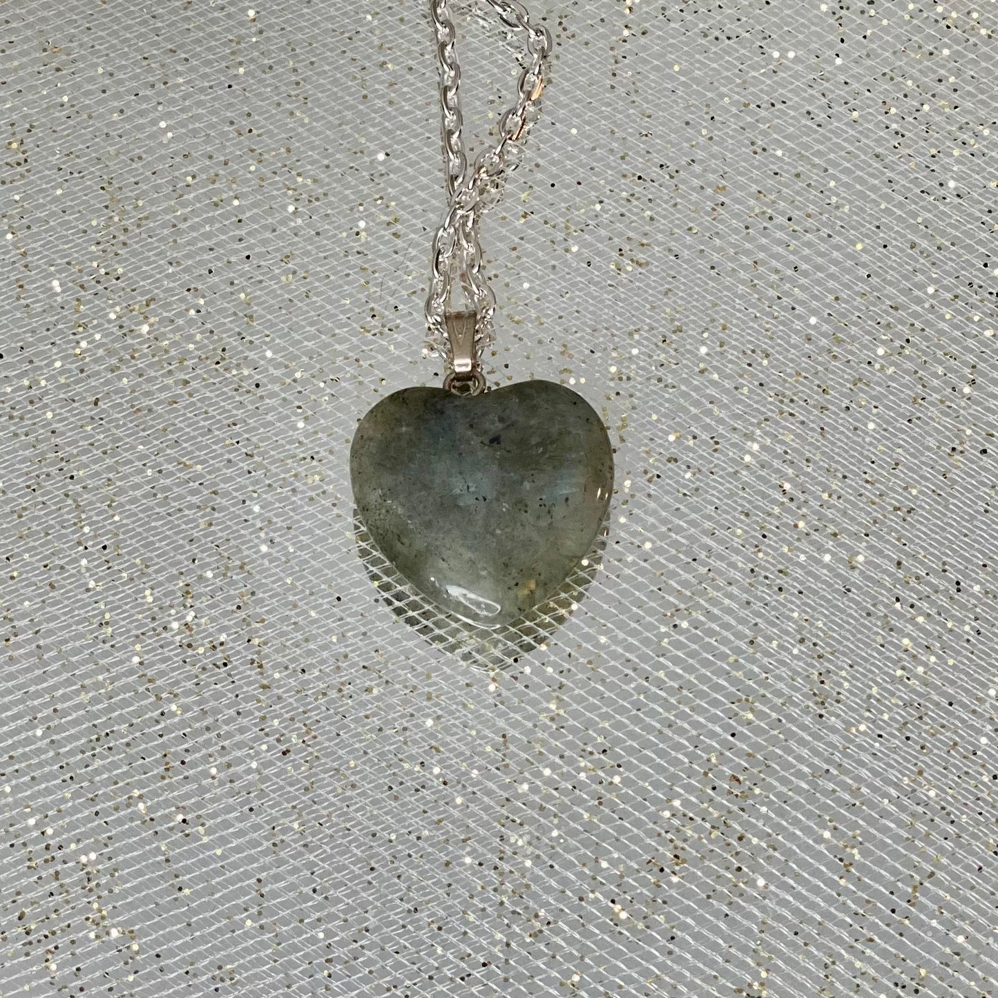 Crystal Heart Harmony Necklace - Crafted for positivity, Adorned for Beauty!