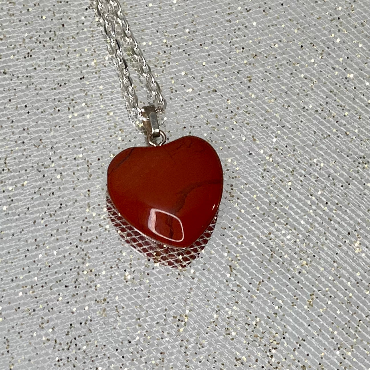 Crystal Heart Harmony Necklace - Crafted for positivity, Adorned for Beauty!