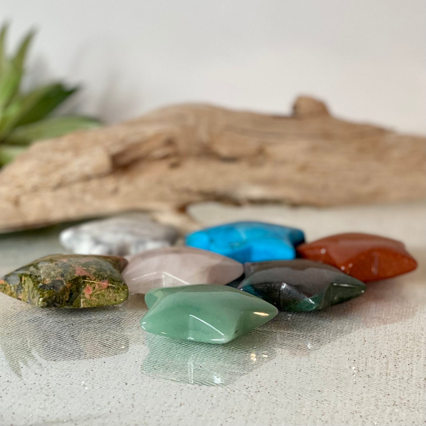 Large Crystal Stars: Celestial Wonders in Your Hands