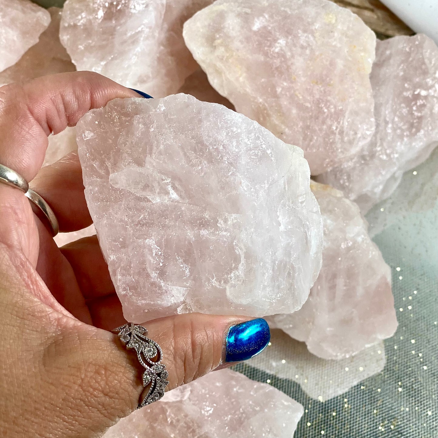 Rose Quartz Raw Chunk - CBTS