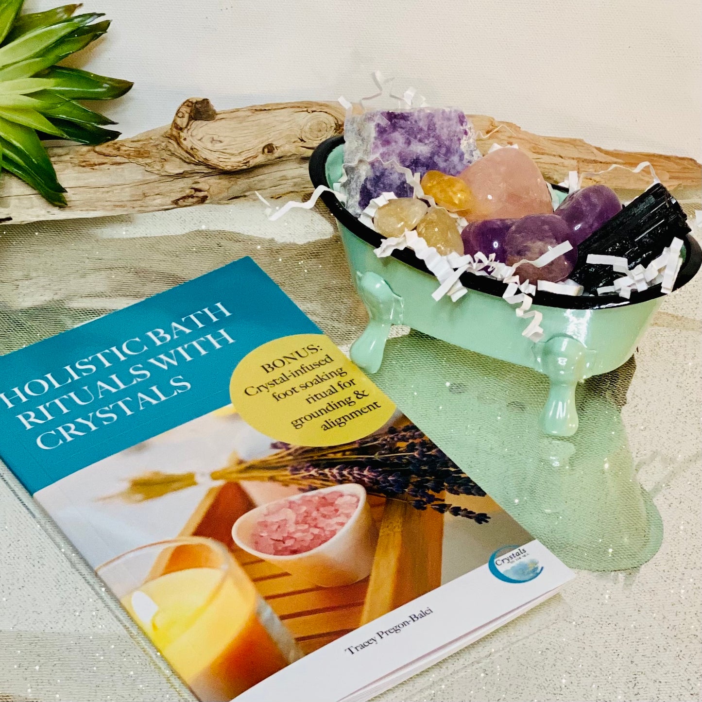 Crystal Harmony Bath Ritual Set - CBTS