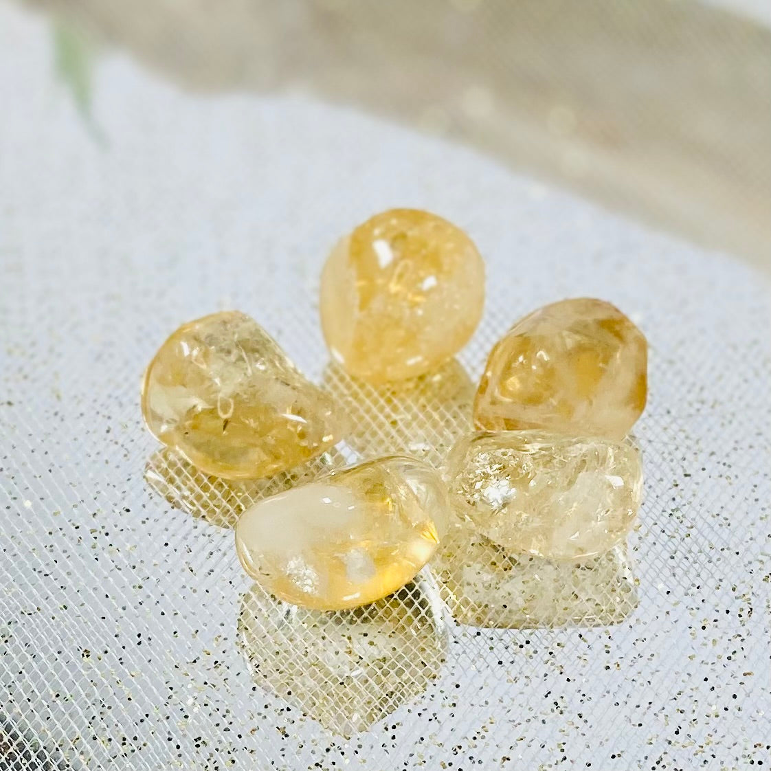 Citrine Tumbled Healing Crystals