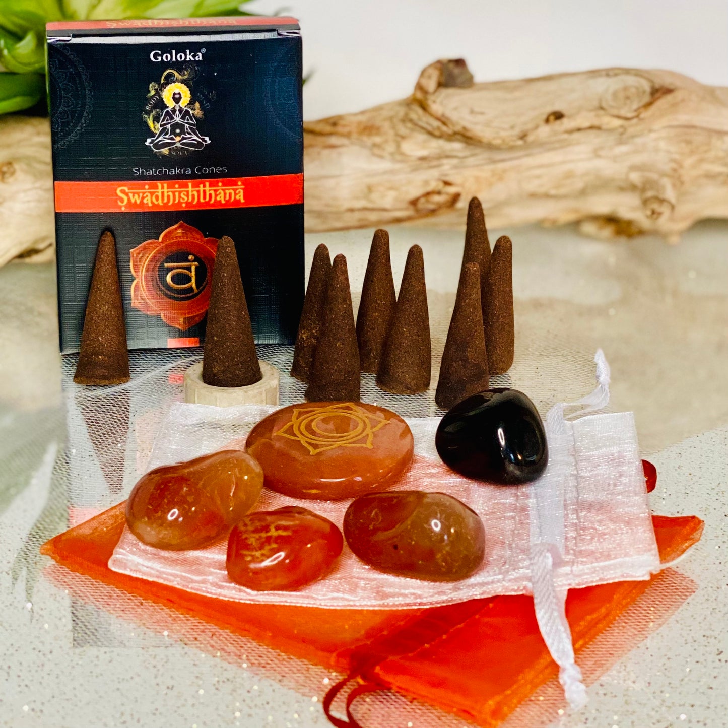 CREATIVITY Crystal & Incense Gift set for igniting Your Passion