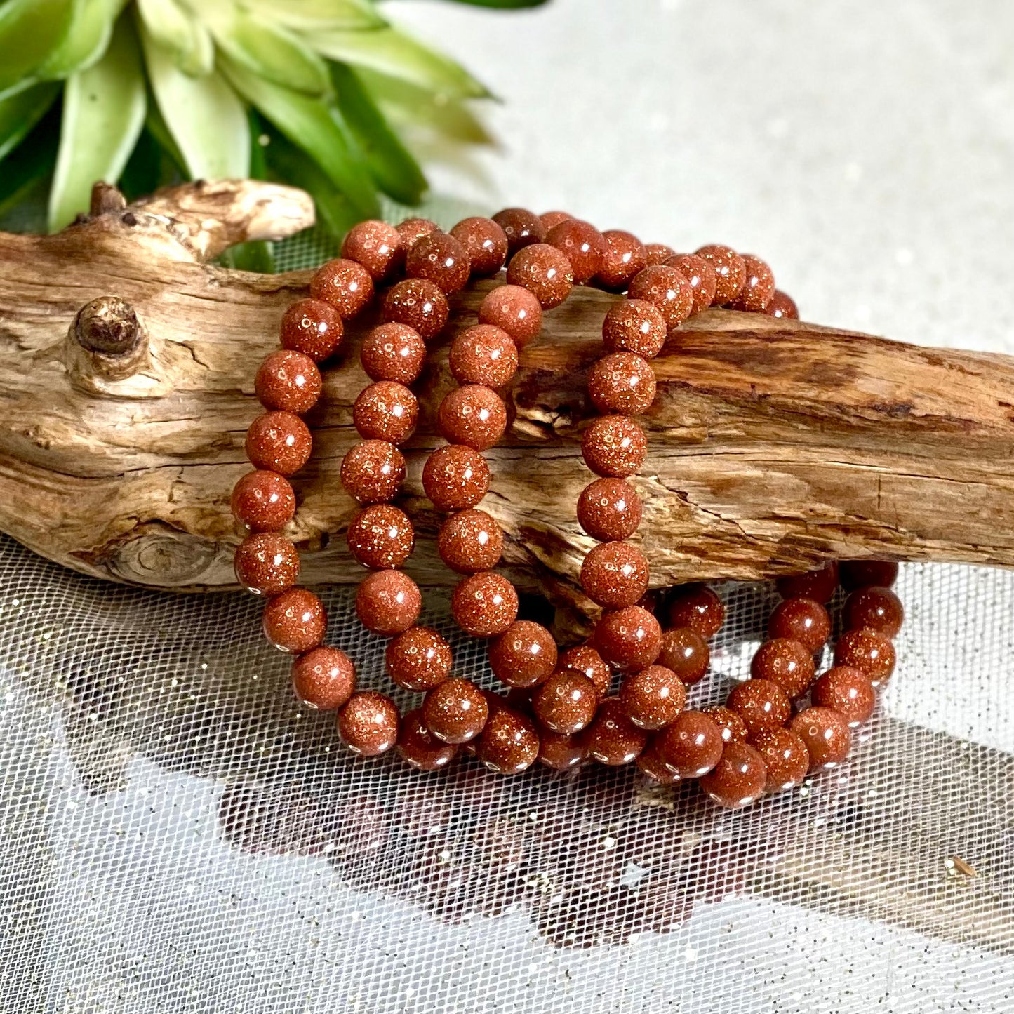 Goldstone Crystal Bracelet-CBTS