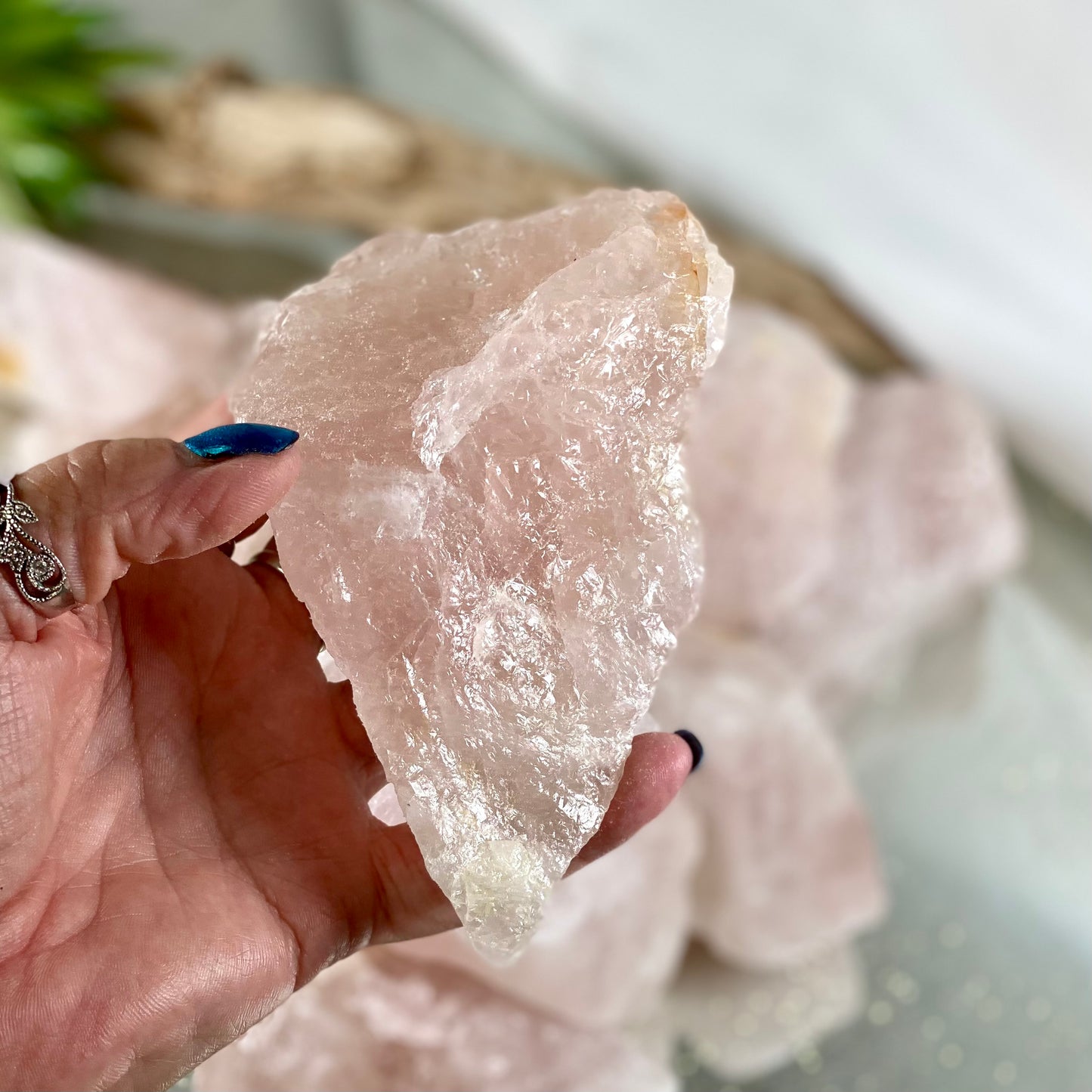 Rose Quartz Raw Chunk - CBTS