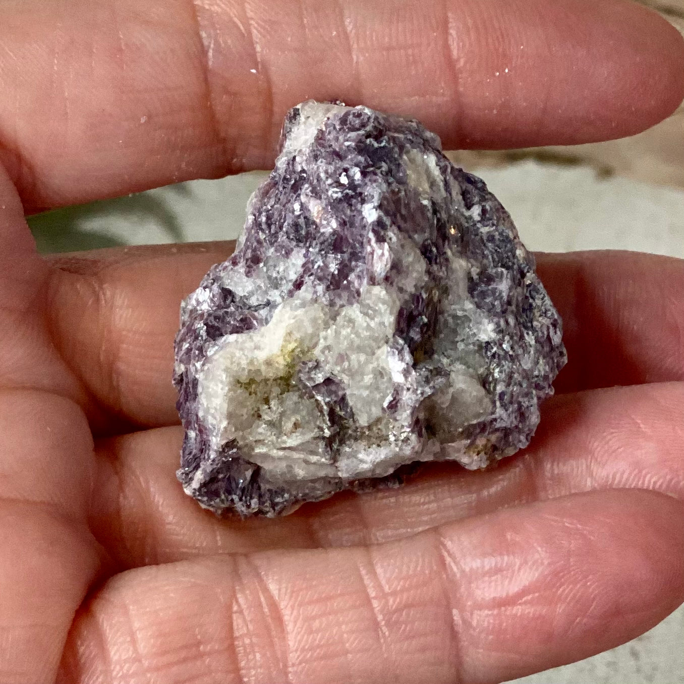 Lepidolite Raw Stones for Soothing Anxiety & Depression