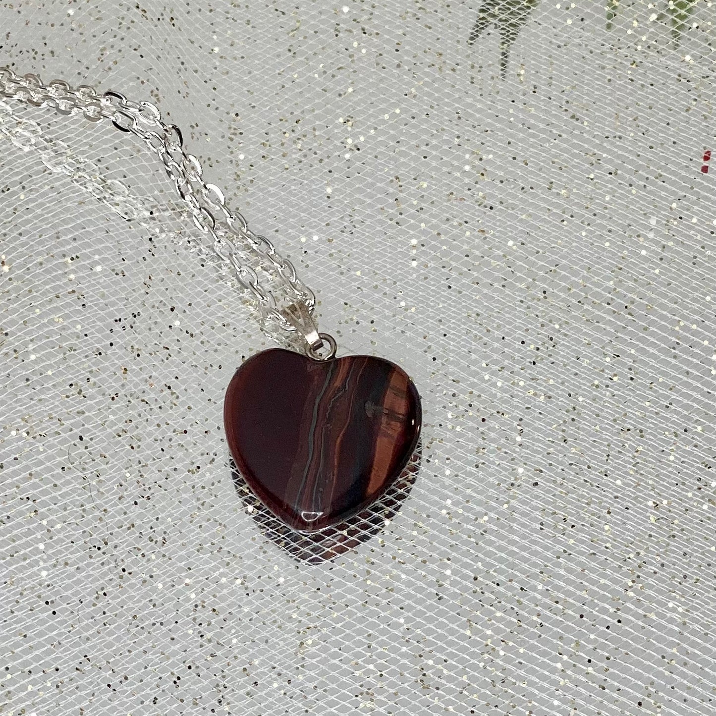 Crystal Heart Harmony Necklace - Crafted for positivity, Adorned for Beauty!