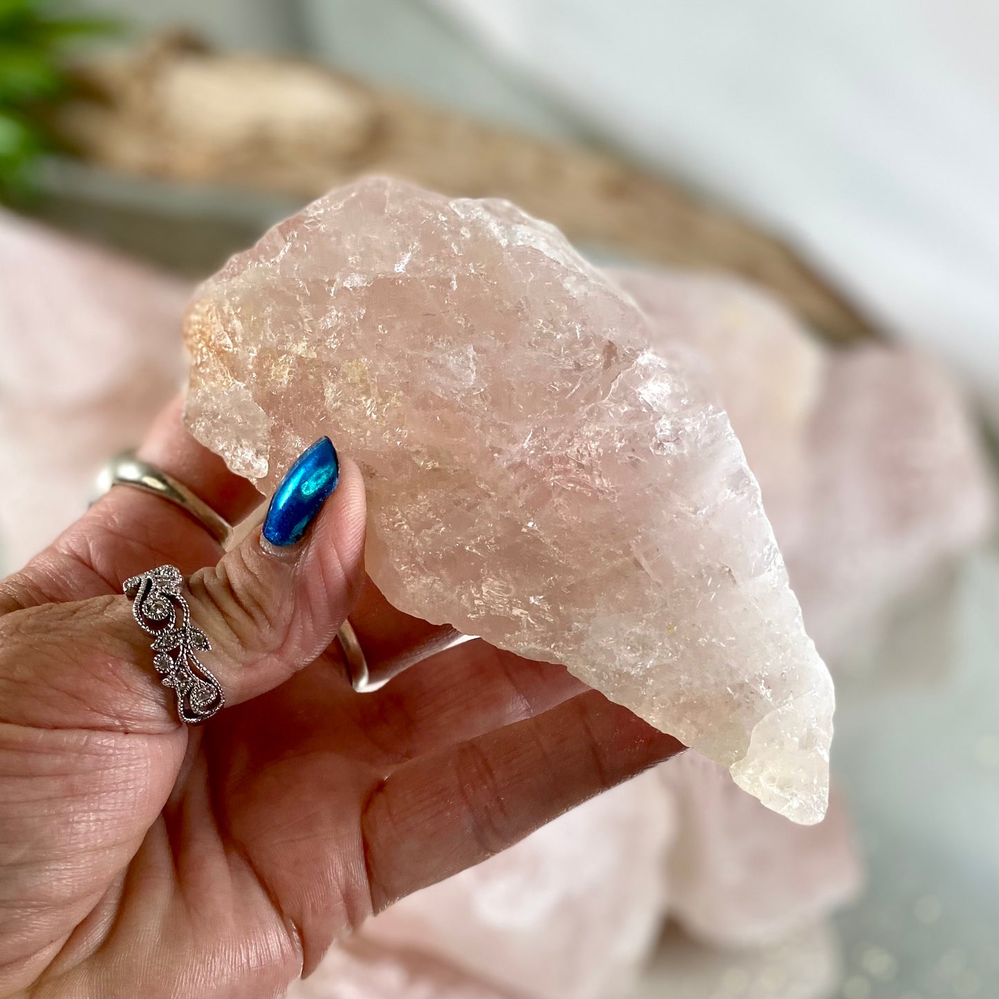 Rose Quartz Raw Chunk - CBTS