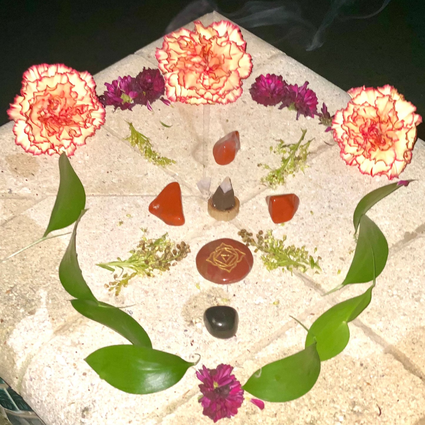 Root Chakra Crystal set grid - CBTS