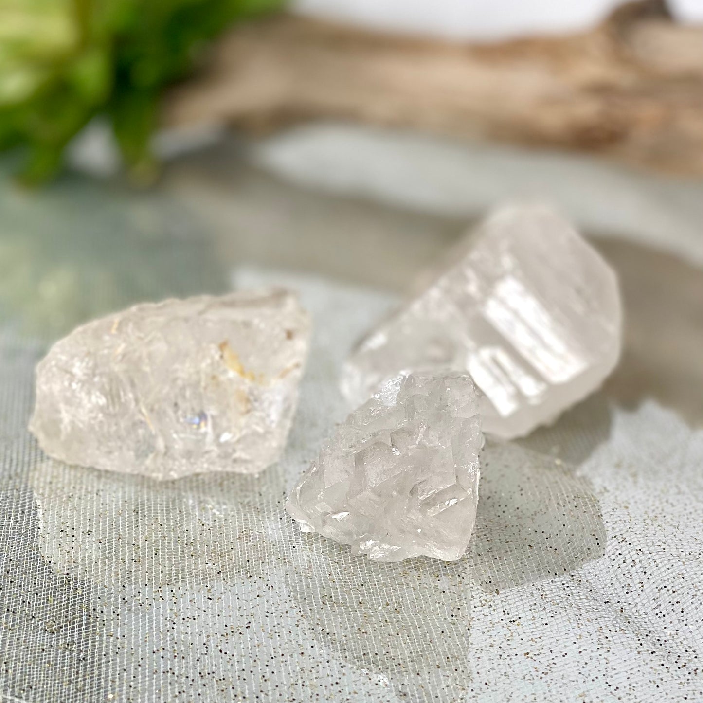 Elestial Smoky Quartz Raw Chunks from Brazil