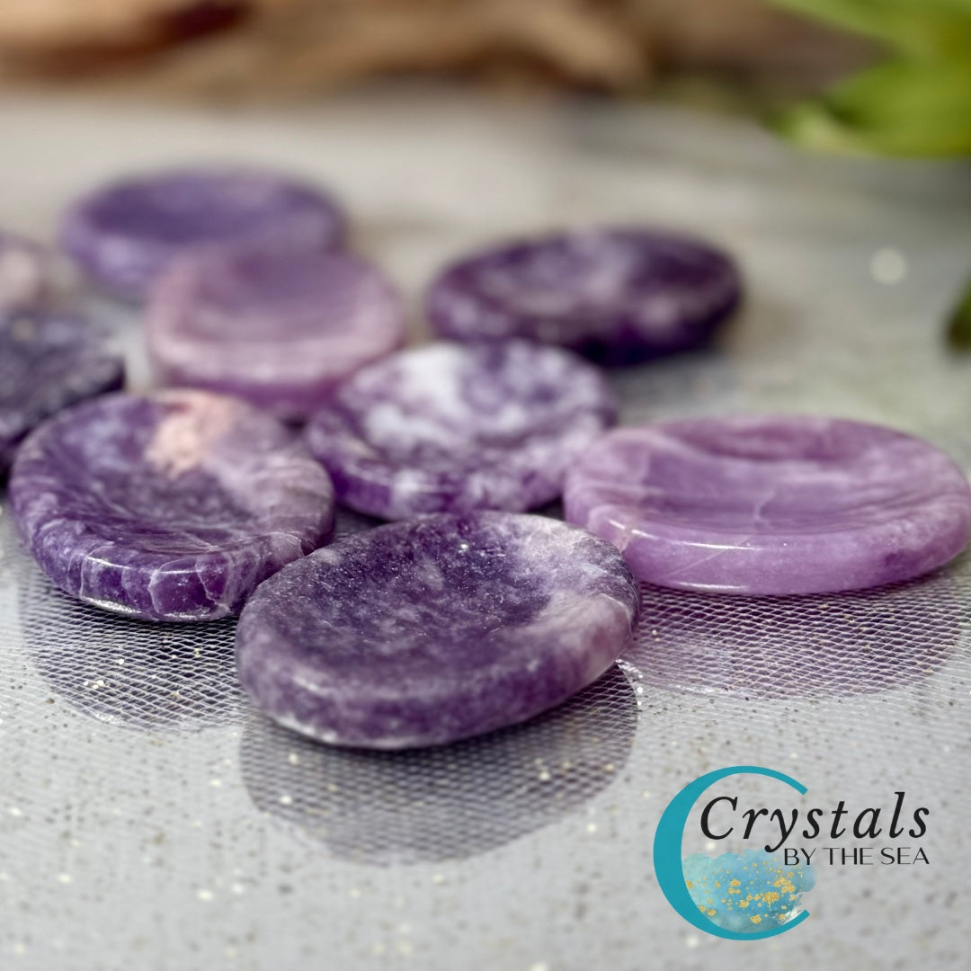 Lepidolite Soothing Stones – Release Worry, Embrace Calm
