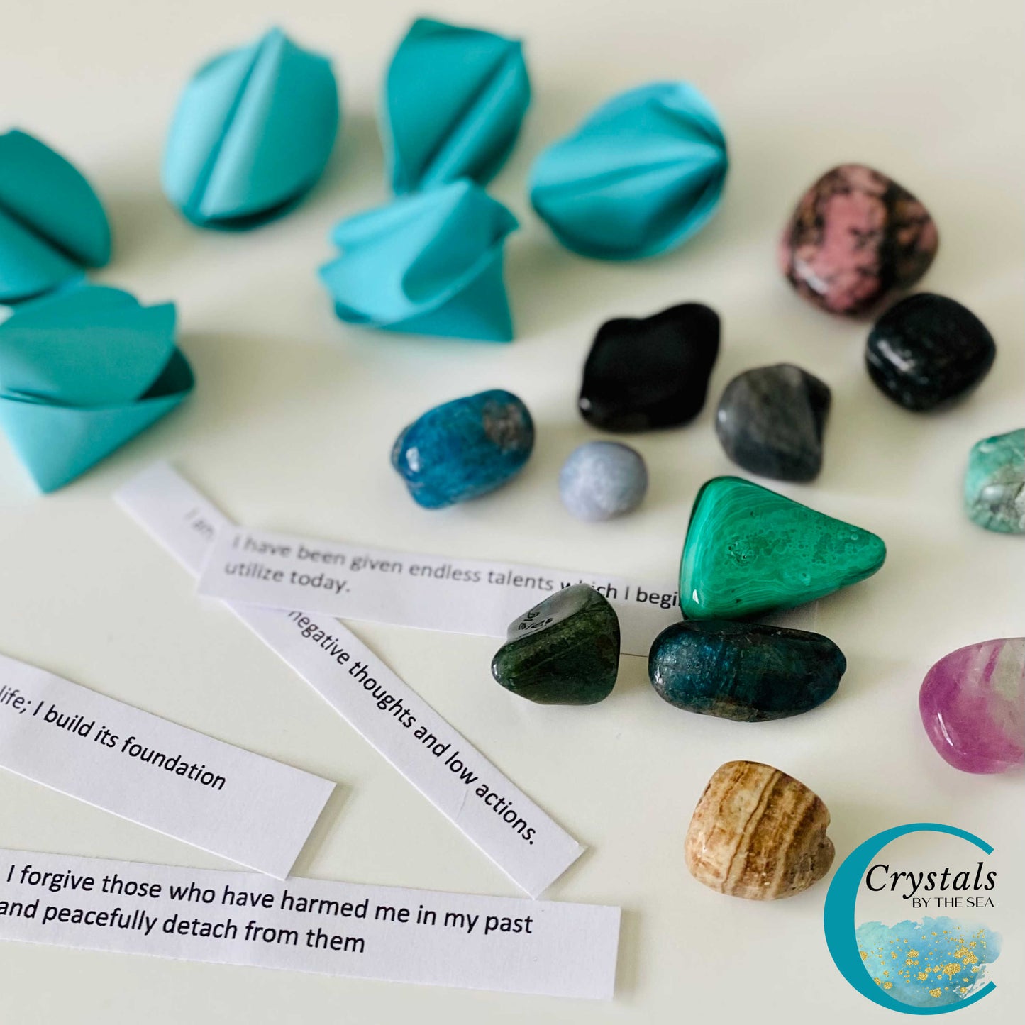 Intuitively Selected Mystery Set of Crystals with Fortune Cookie!