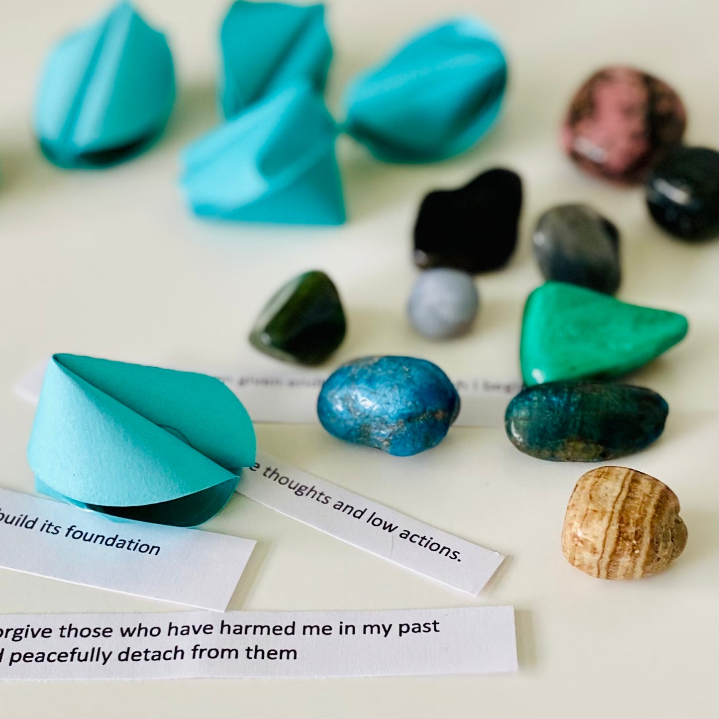 Intuitively Selected Mystery Set of Crystals with Fortune Cookie!