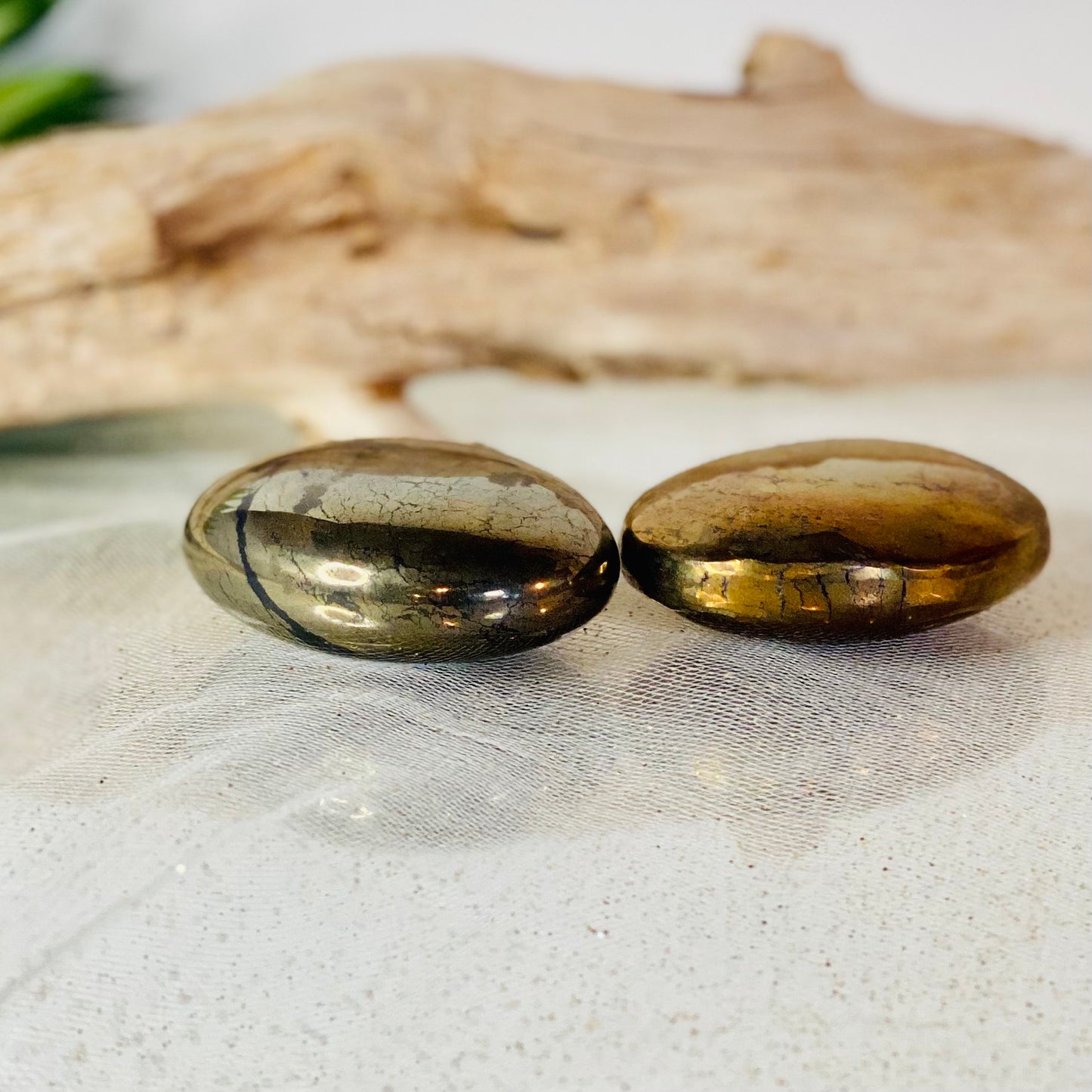 Pyrite Palm Stones - CBTS