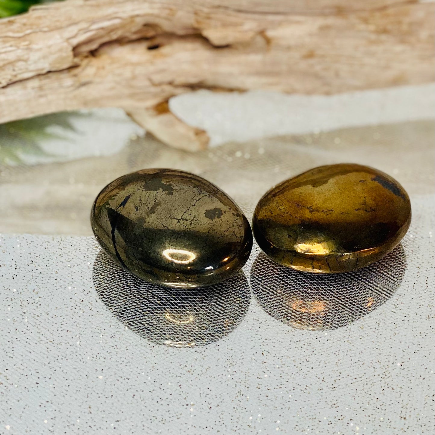 Pyrite Palm Stones - CBTS