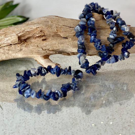 Sodalite Chip Bracelet