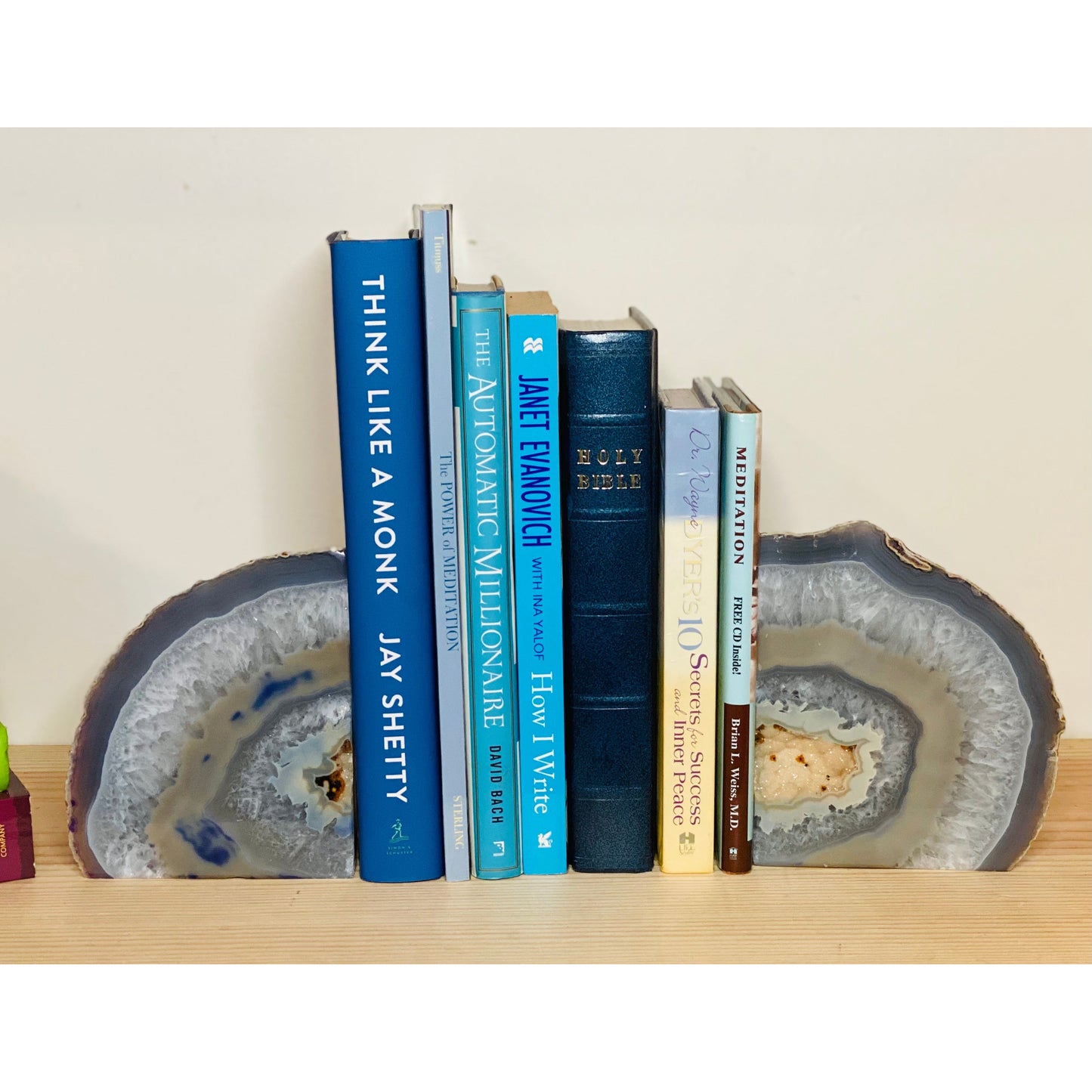 Crystal Bookends