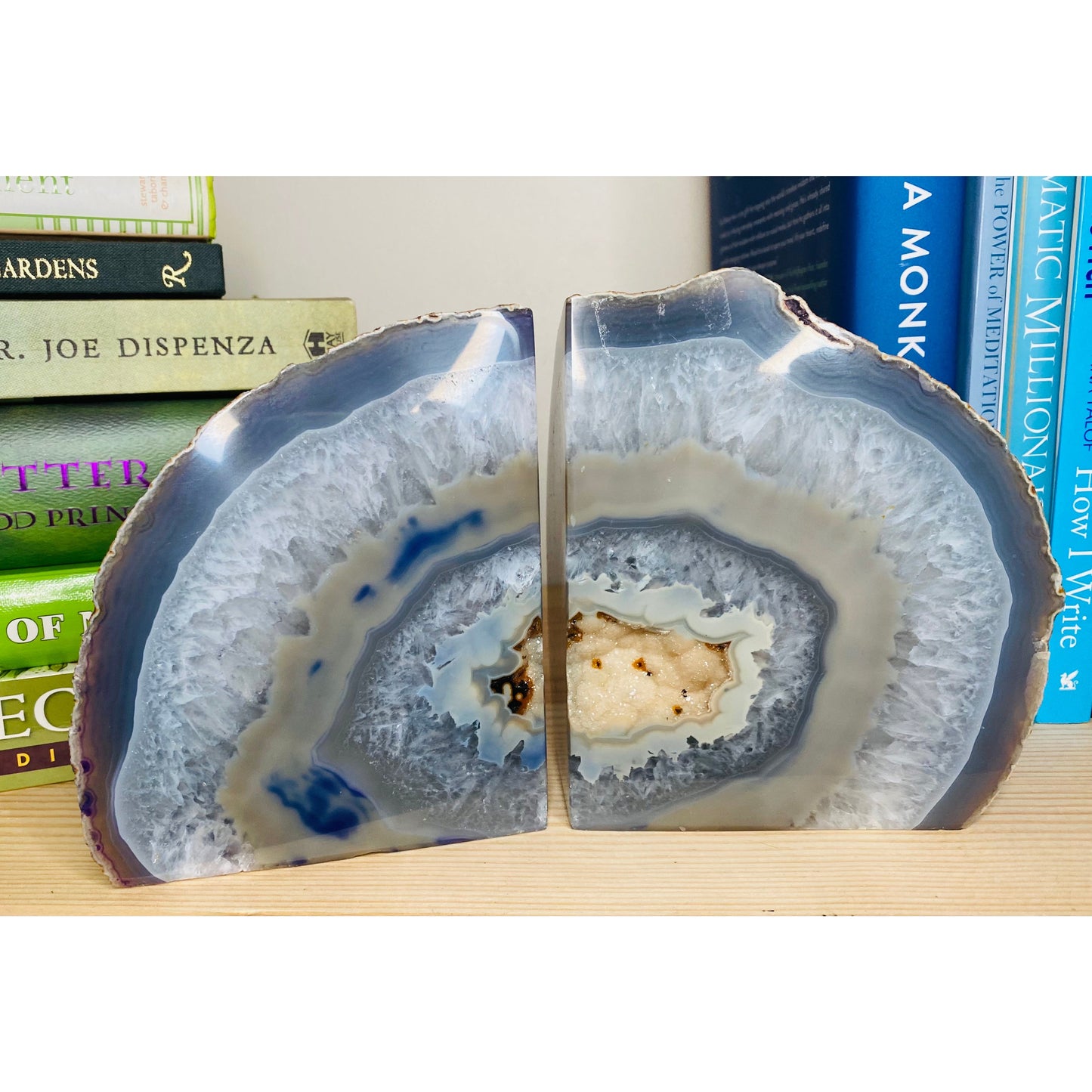 Crystal Bookends