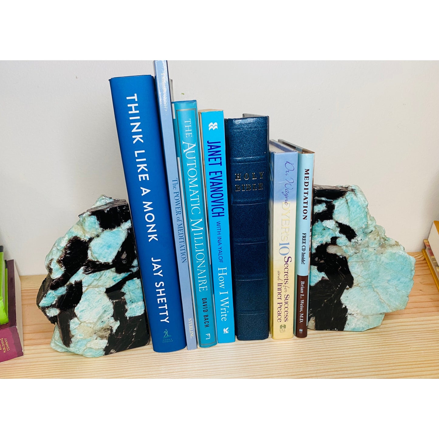 Crystal Bookends