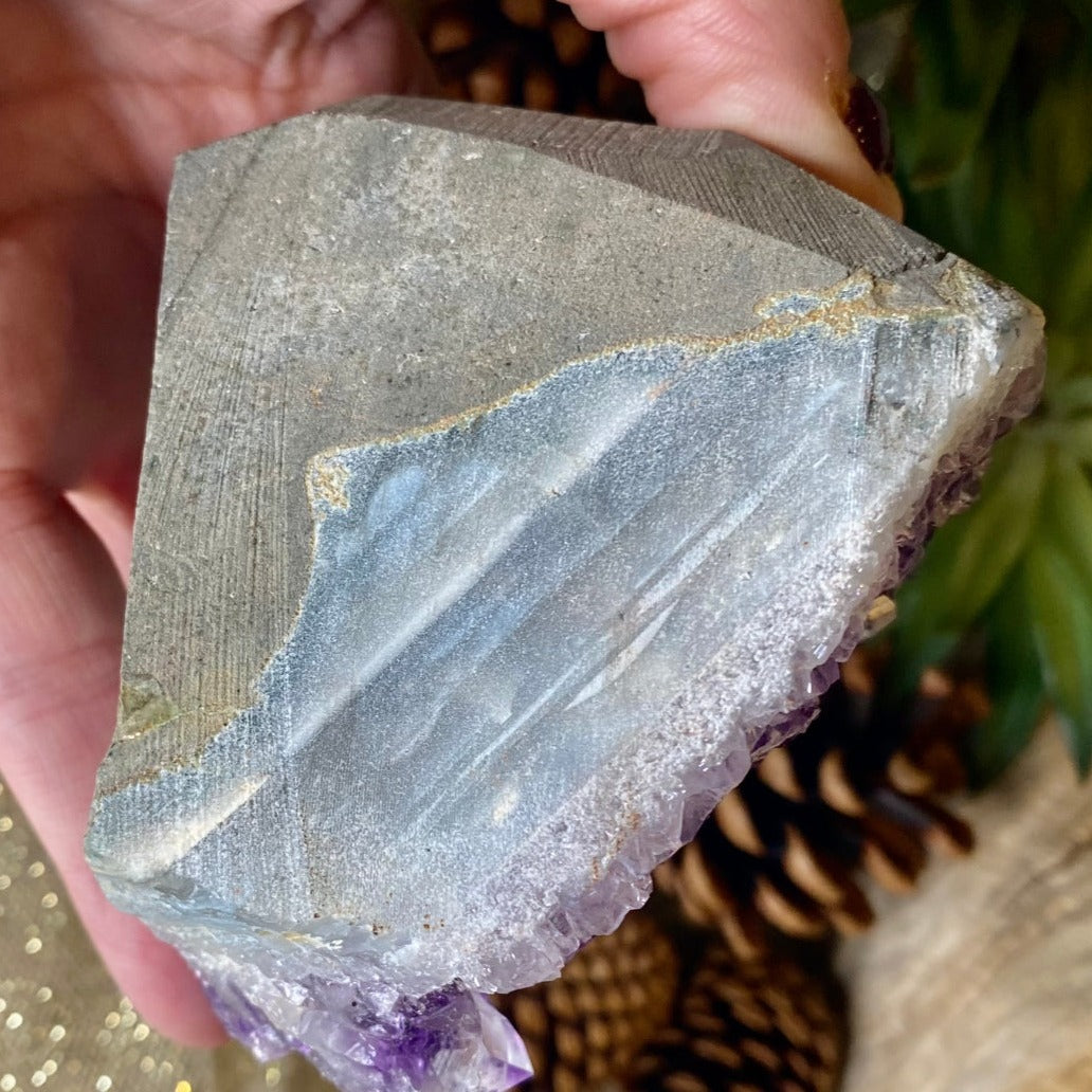 Amethyst Chunk - Crystal Cluster - 3"