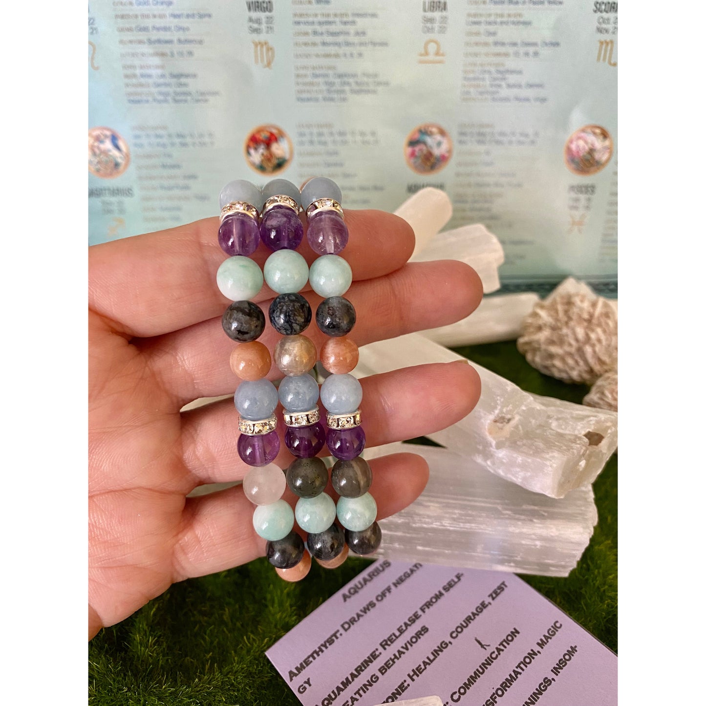 Zodiac Bracelets to activate your sign energies!