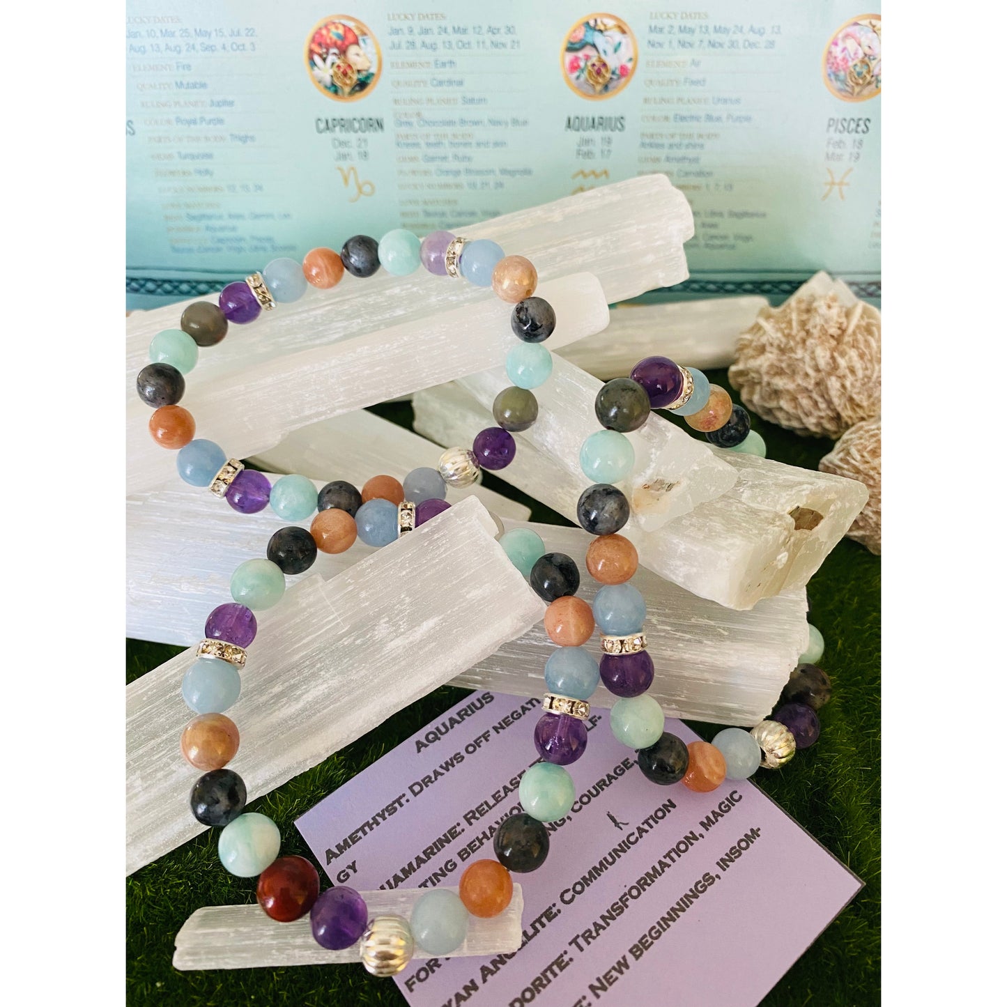 Zodiac Bracelets to activate your sign energies!