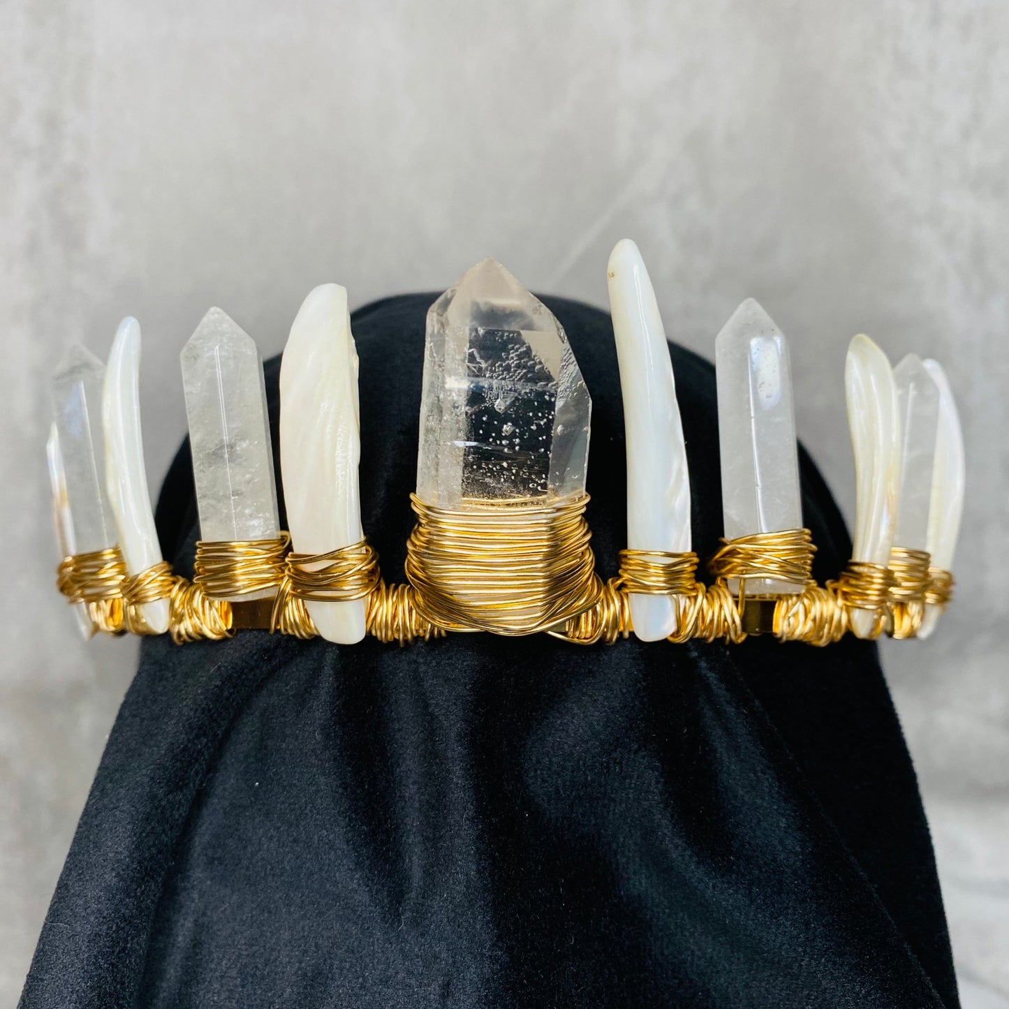 ArcticSeaQuartzQueenCrown3-crystalsbytheseallc