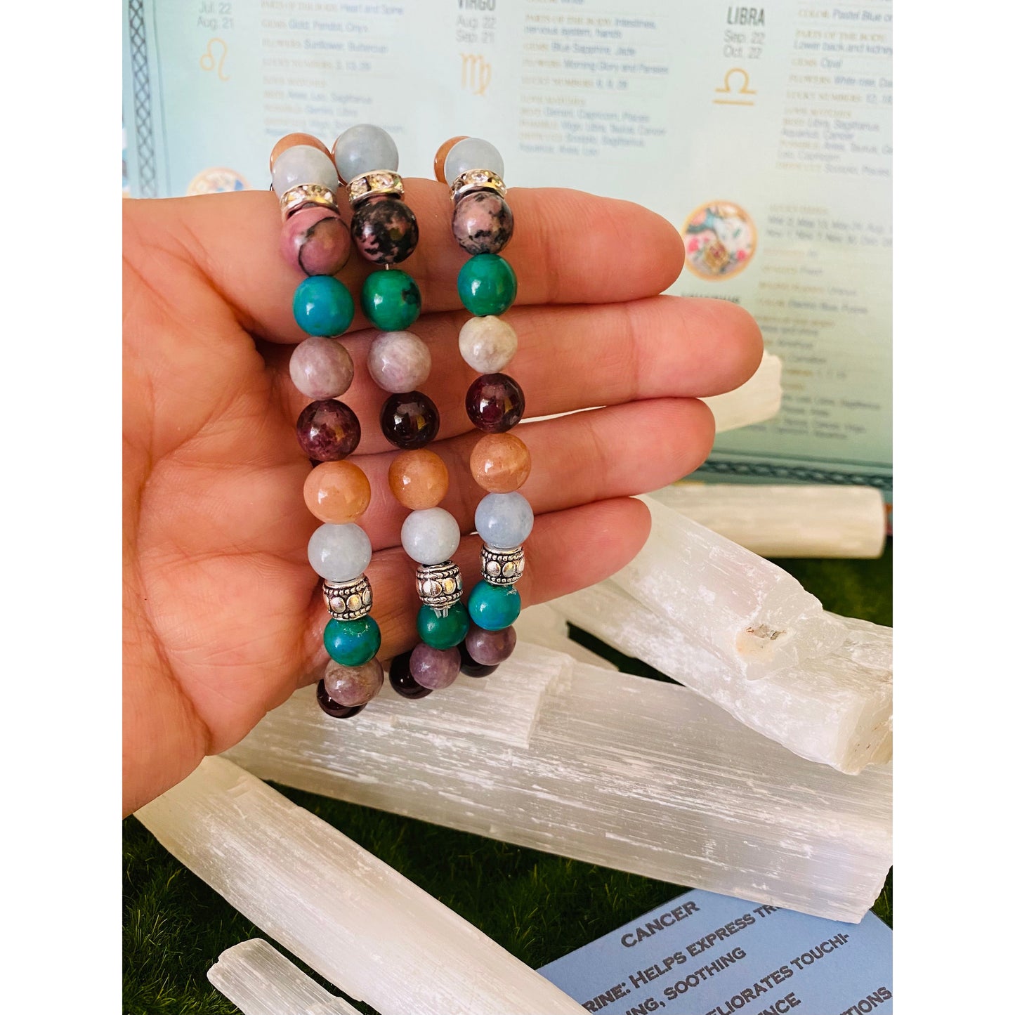 Zodiac Bracelets to activate your sign energies!