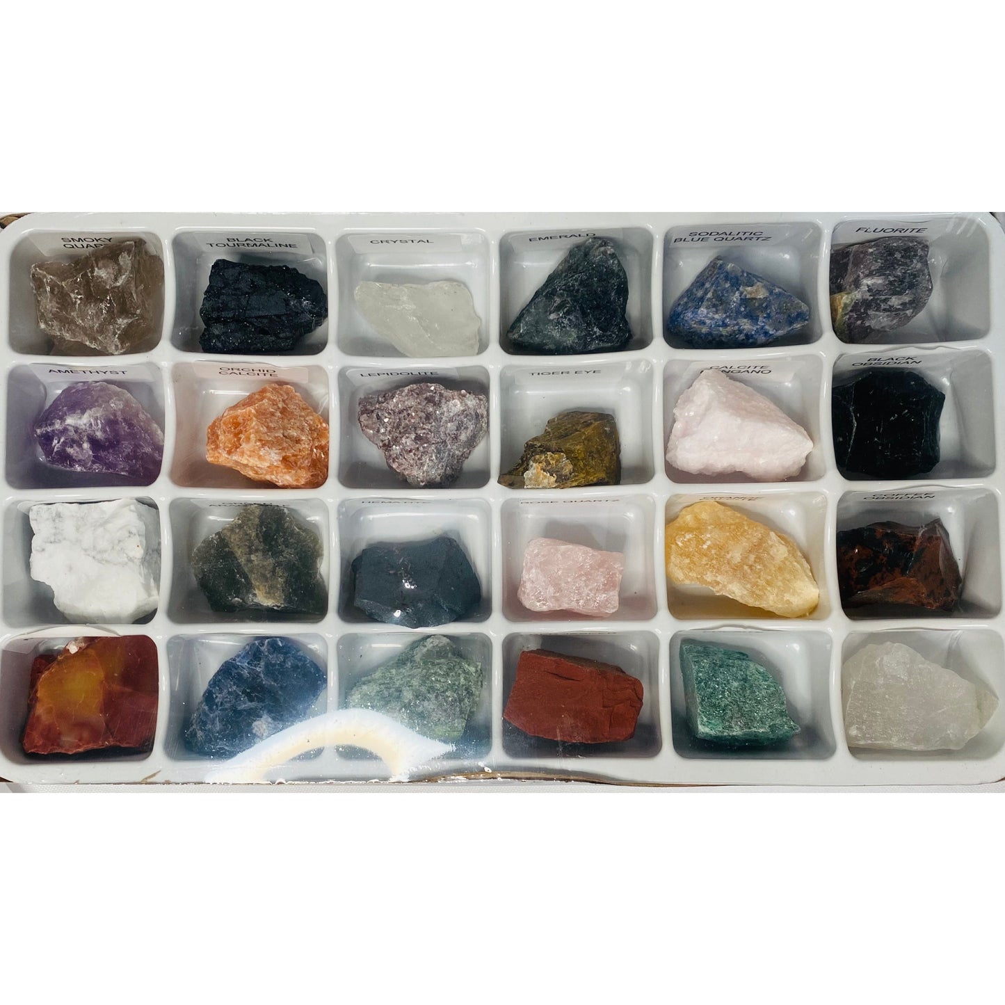 Crystal Starter Set of 24 raw pieces for the new crystal collector!