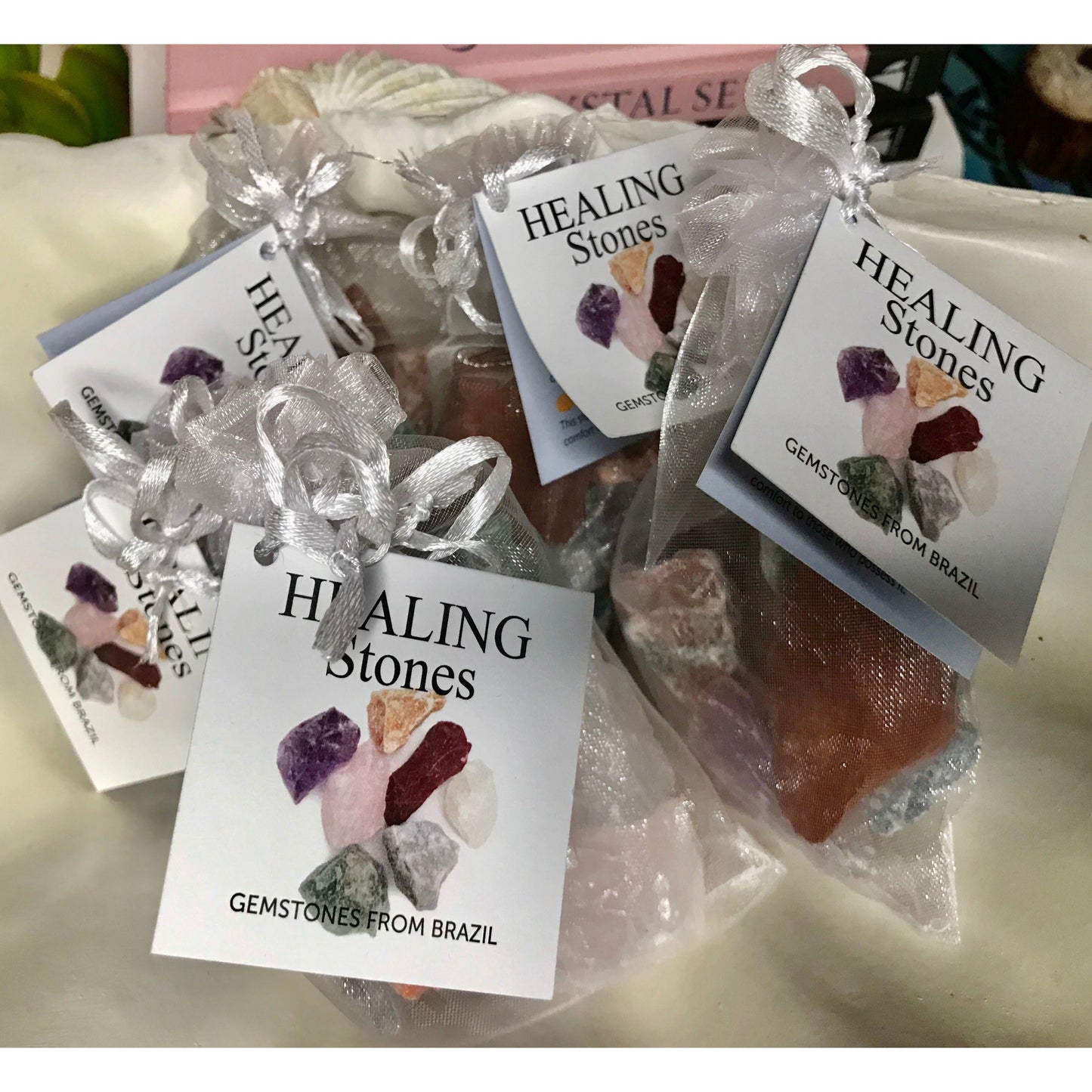 Crystal Healing Set 7 raw stones