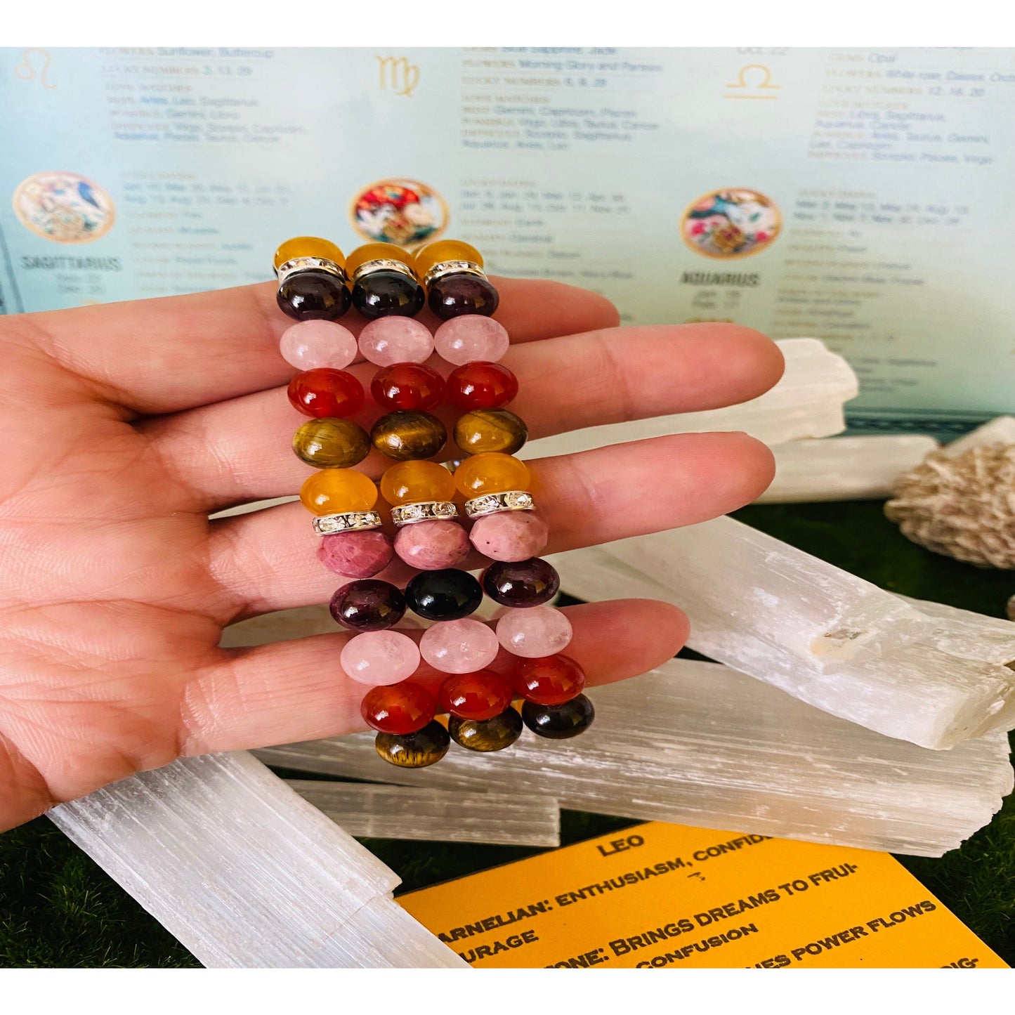 Zodiac Bracelets to activate your sign energies!