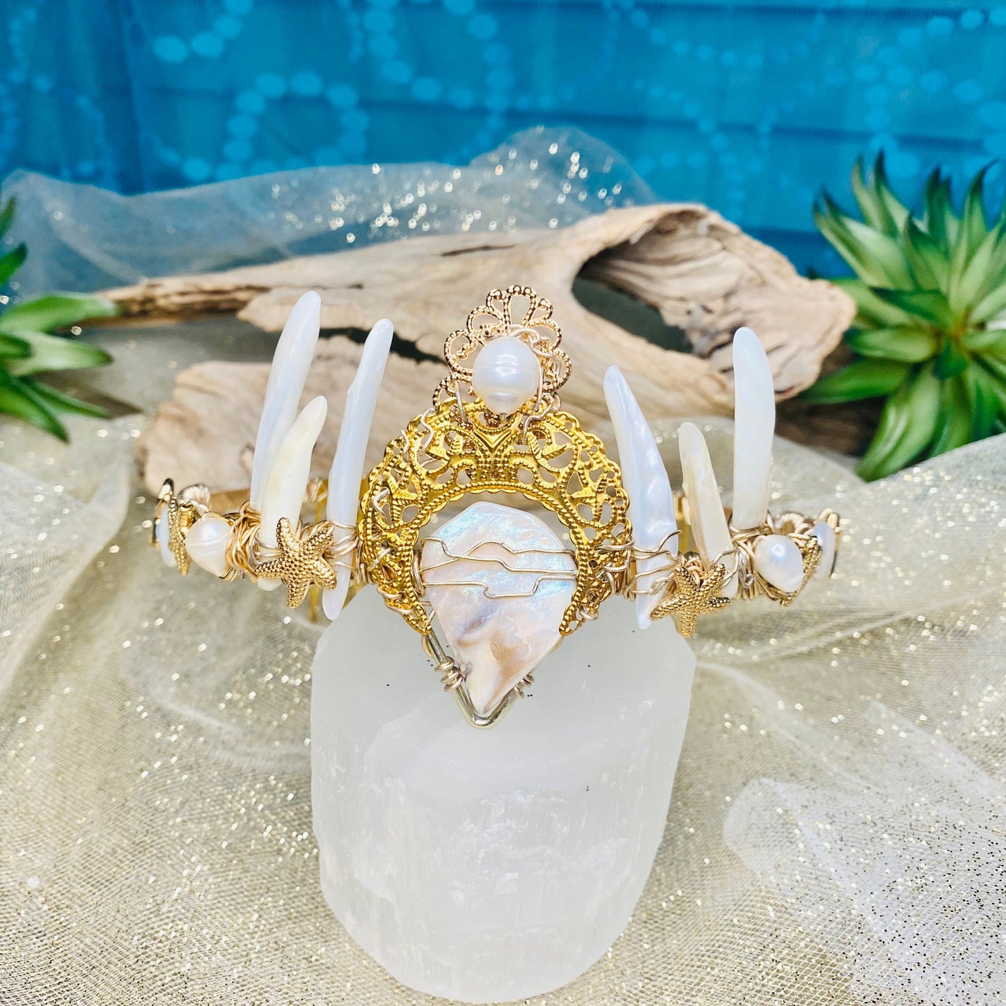 Princess Sea Warrior Crown 2-crystalsbytheseallc