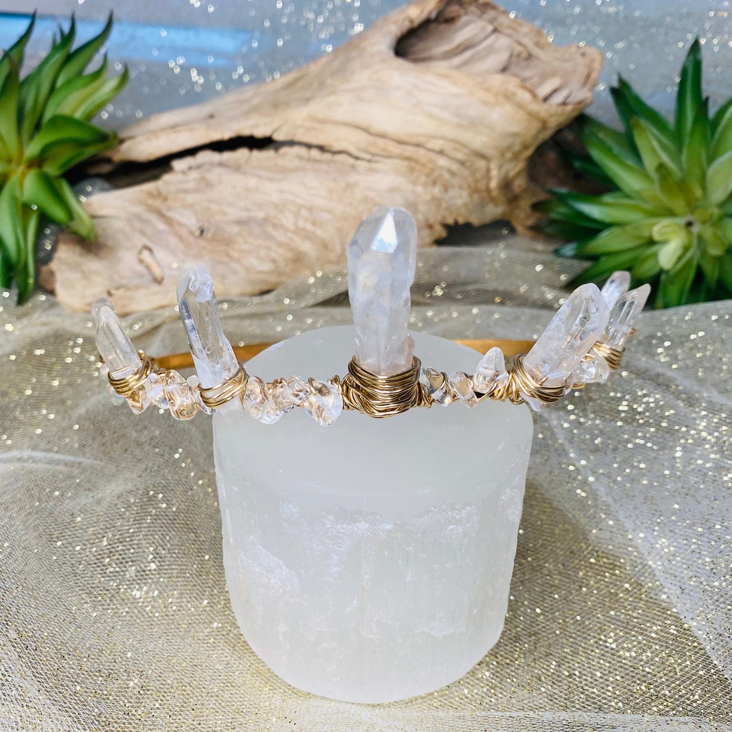 QuartzPrincessCrown-Gold-crystalsbytheseallc