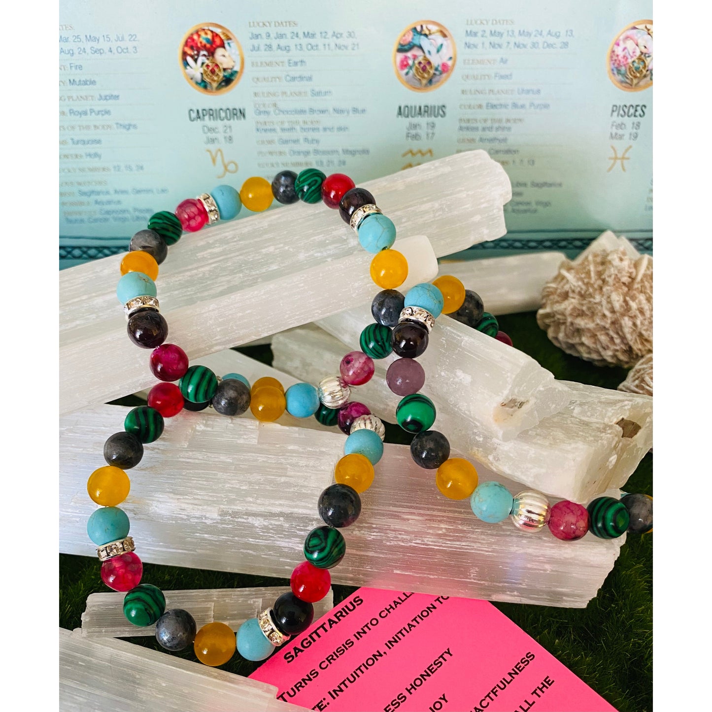 Zodiac Bracelets to activate your sign energies!