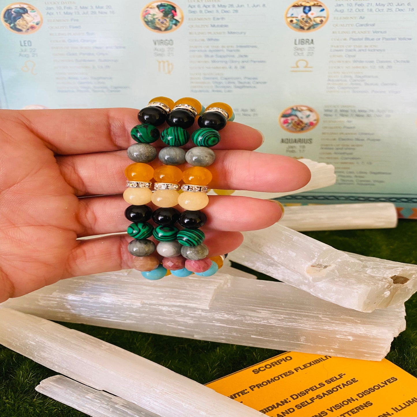 Zodiac Bracelets to activate your sign energies!