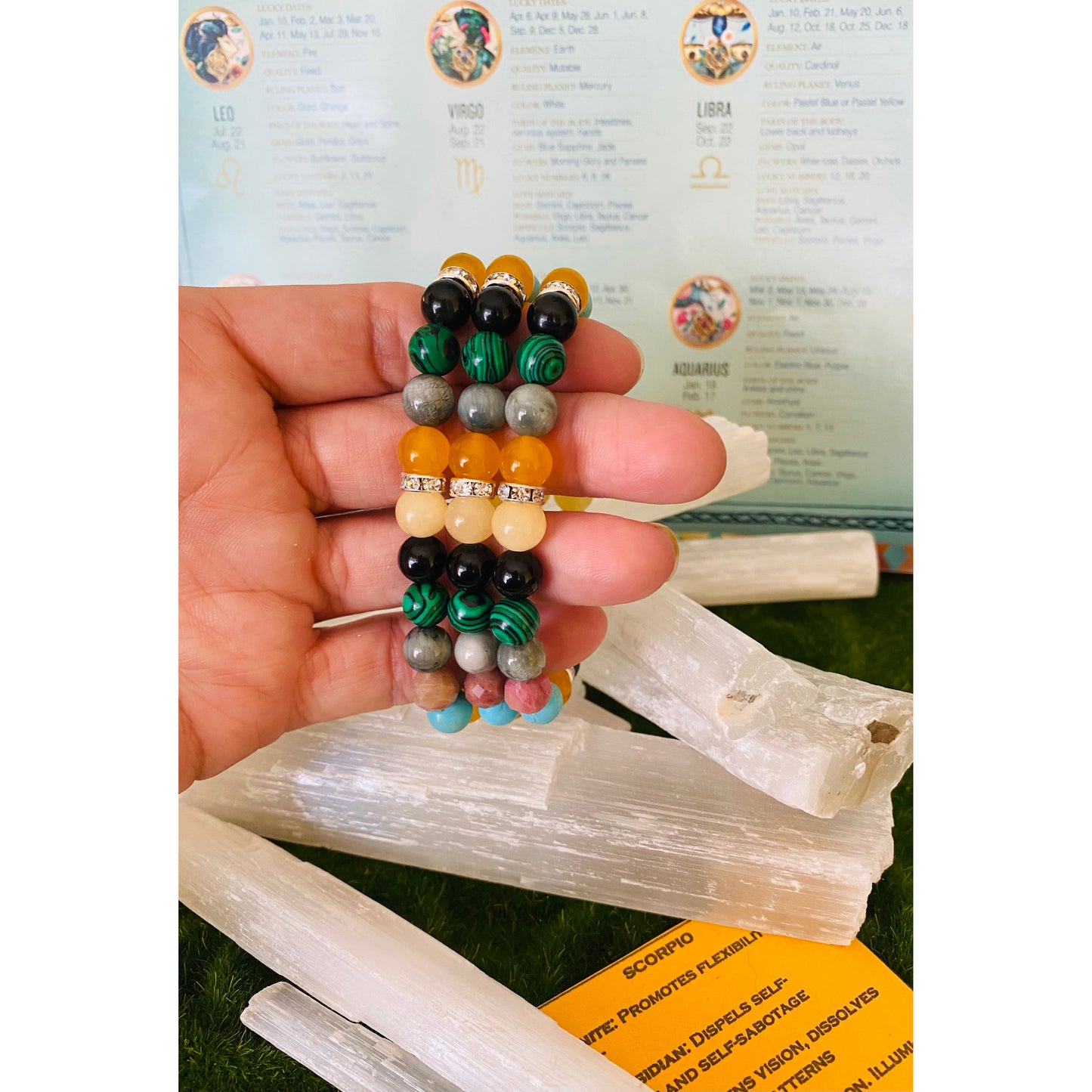 Zodiac Bracelets to activate your sign energies!
