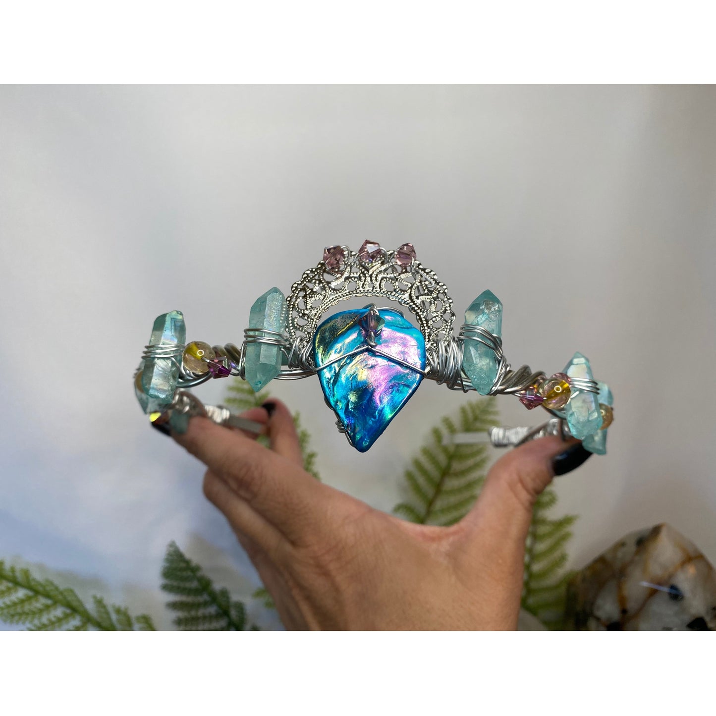 Shell_Blue_RutilatedquartzSeaCrown2-crystalsbytheseallc