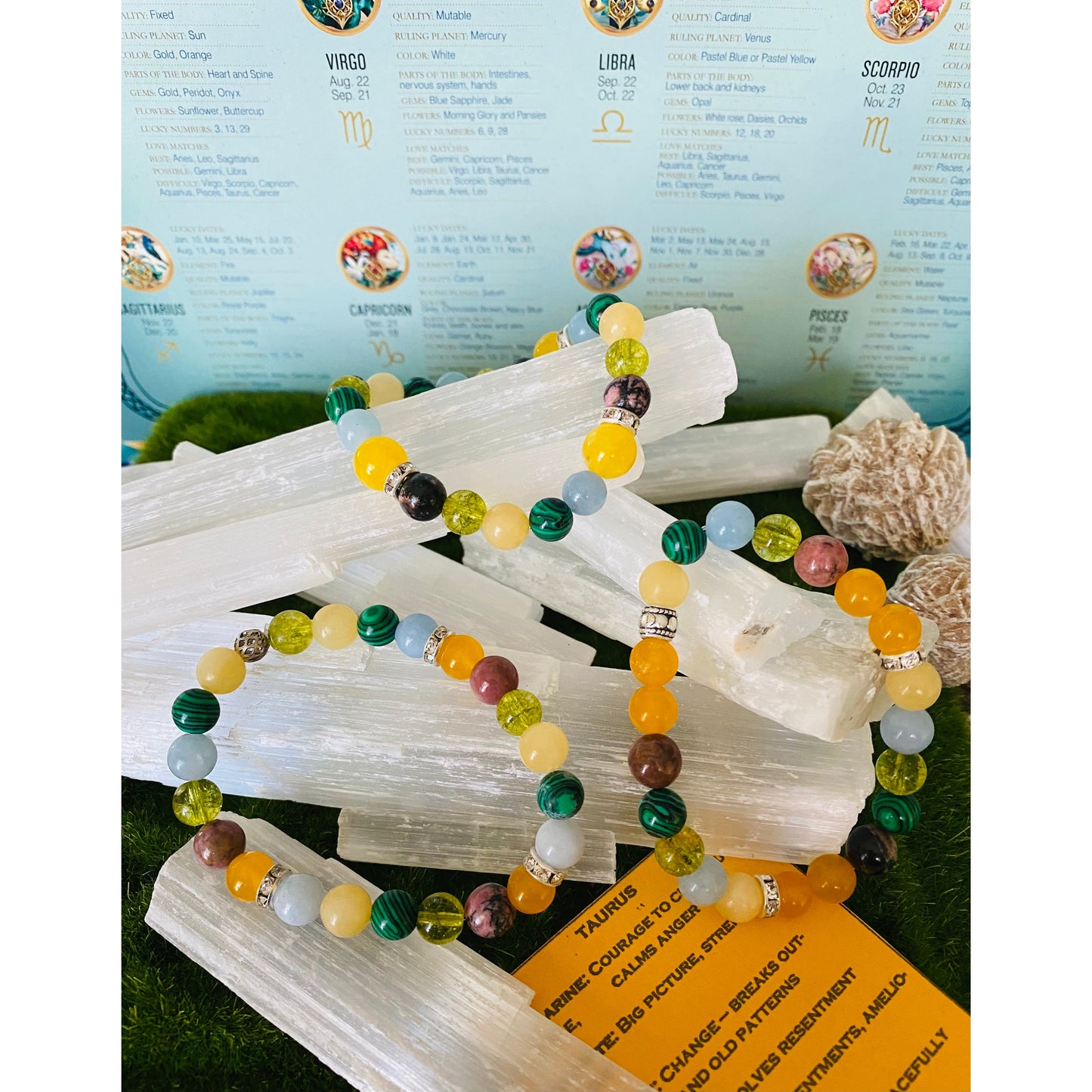 Zodiac Bracelets to activate your sign energies!